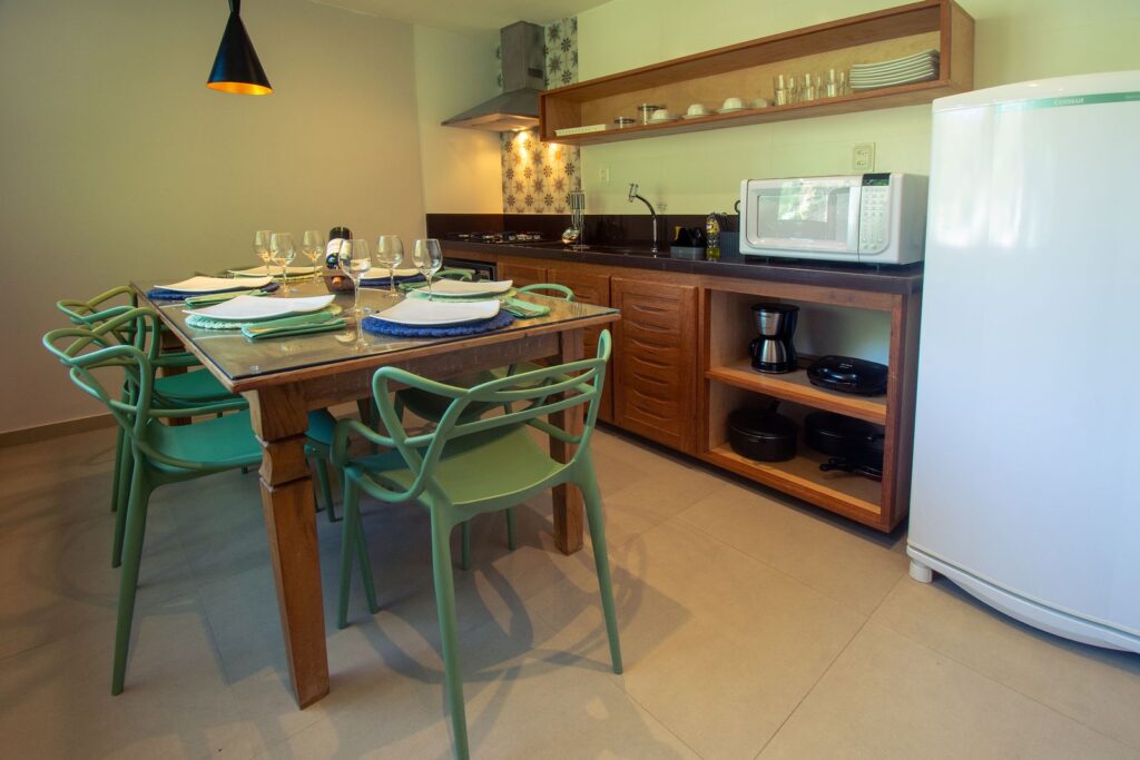 apartamento vista mar cozinha 3 — Hotel Experience João Fernandes